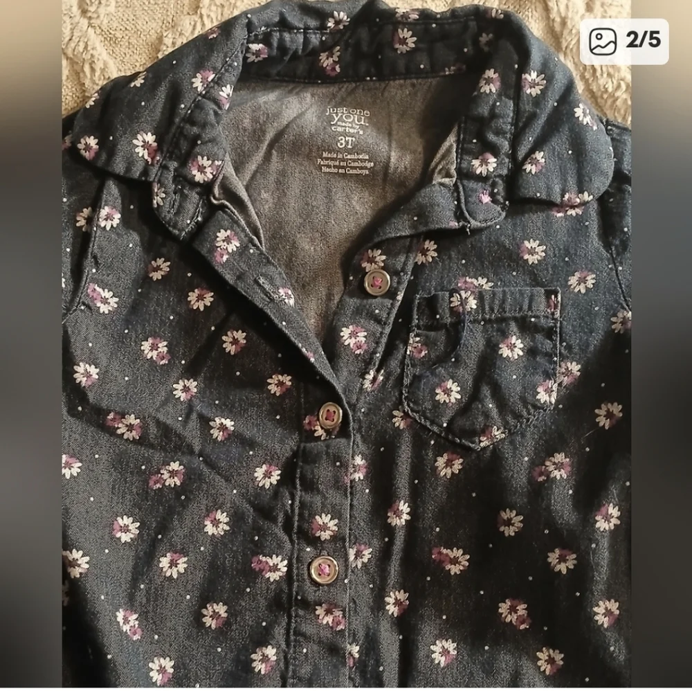 Bundle 6 Outfits 2-4 T/Year Girls Dresses And One Pants Outfit. Mostly 3T/Year - Picture 6 of 13